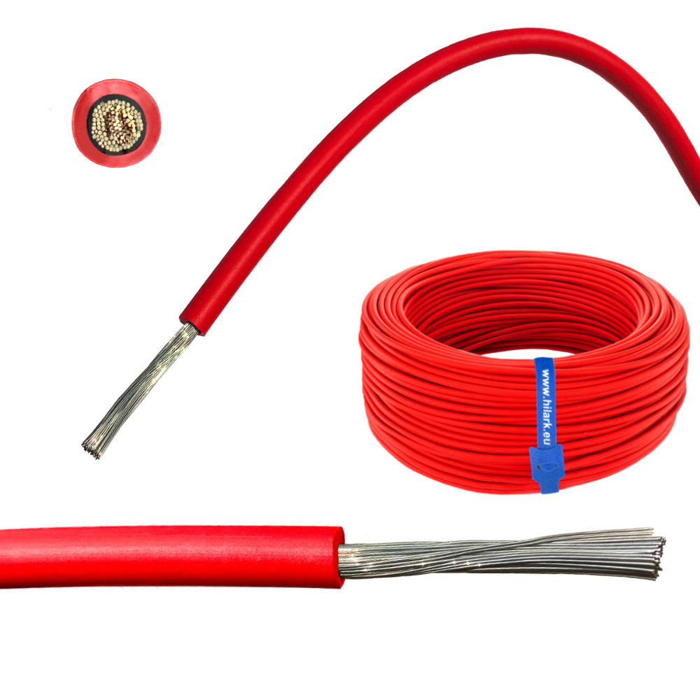 Red solar cable 1x6 mm² 25m - Image 2