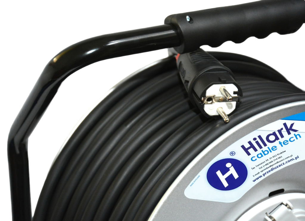 Large Extension Cable Heavy Duty Rubber Extension Cord H07RN-F 3×2.5mm² – 40m – Large Metal ...