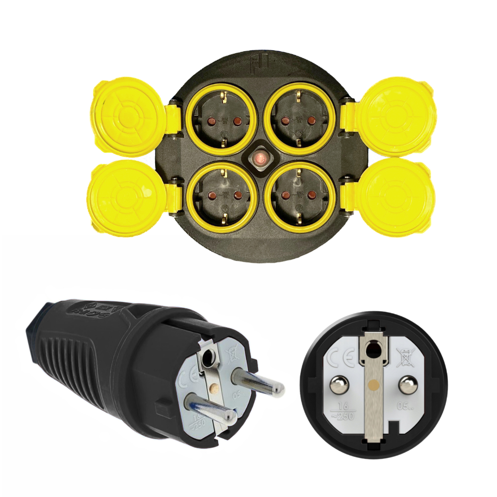 Heavy Duty Extension Cord H07RN-F 3G2.5mm2 1m - Image 5
