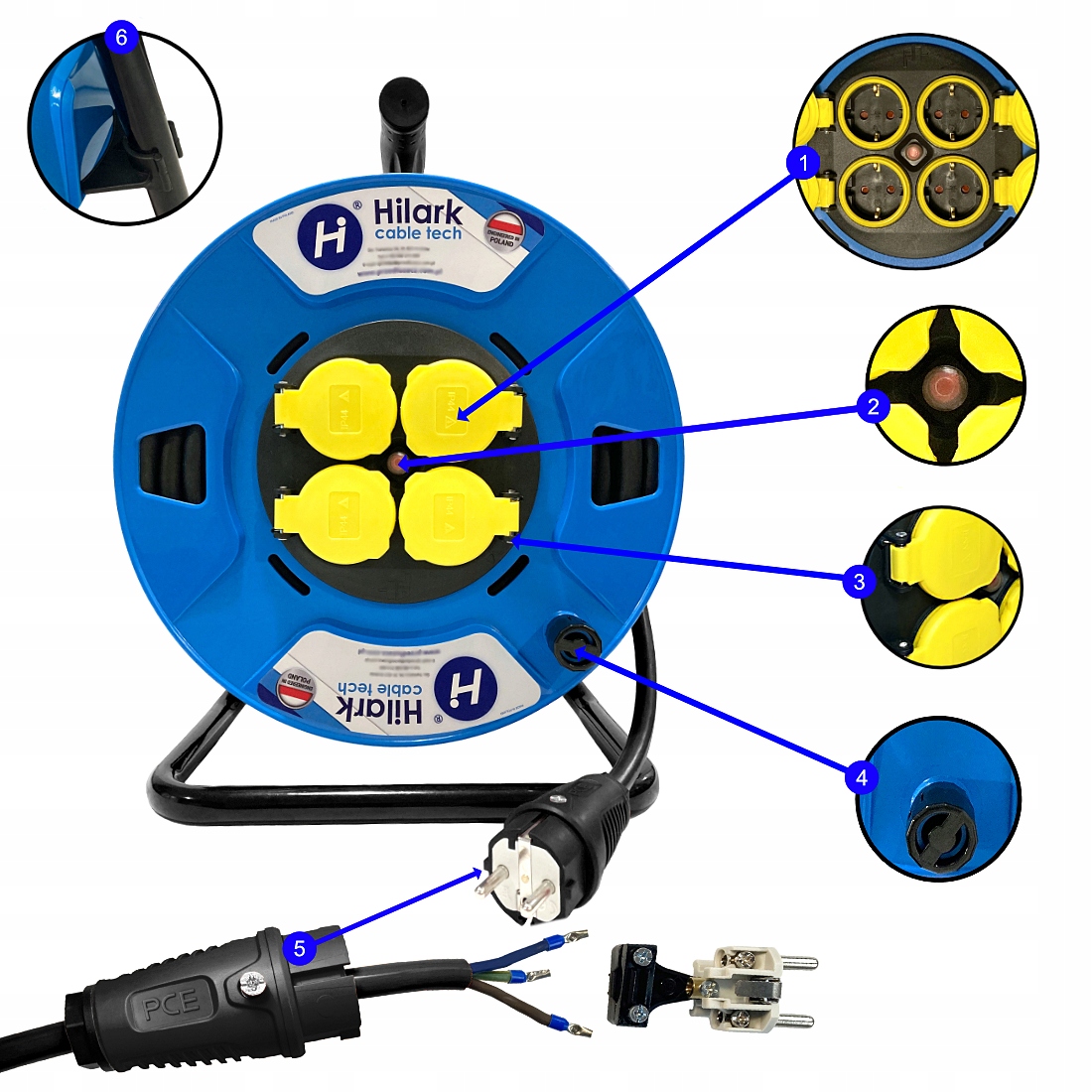 Heavy Duty Extension Cord H07RN-F 3G2.5mm2 50m - Image 3